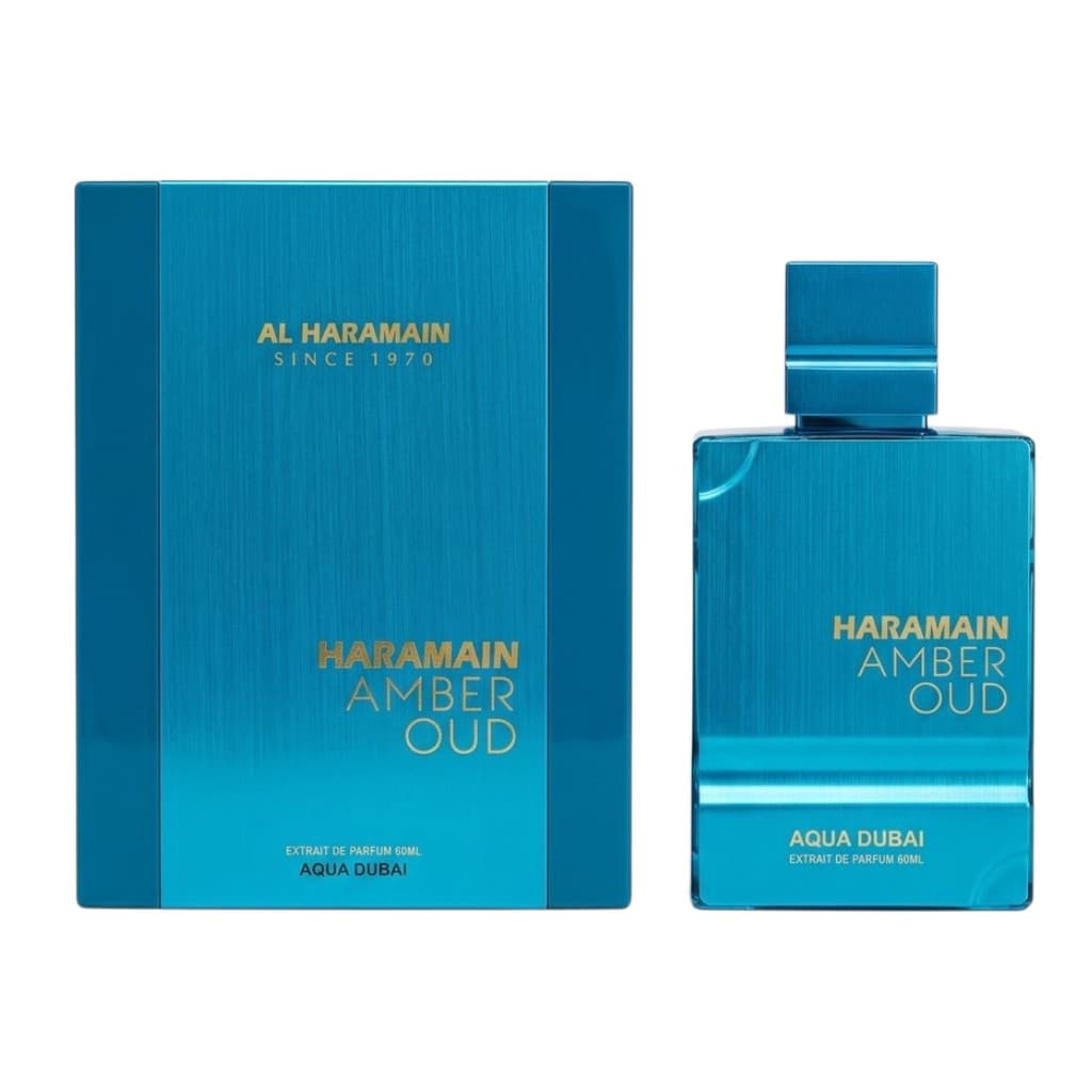Perfume Al Haramain Amber Oud Aqua Dubai 60ml EDP Unisex - Imagen 1